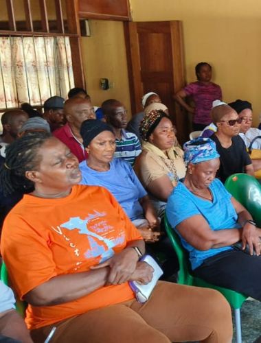 Section of seniors in Ijebu Ode at Wellness First Network Initiative, Luba Road, GRA, Ijebu Ode